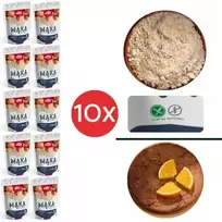 10x Incola be gliuteno kaštonų miltai, 400g, be laktozės, be kviečių, be sojų