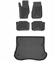 Rezaw-plast Guminių kilimėlių ir bagažinės kilimėlio komplektas Jeep Grand Cherokee Iii Wk 2005-2010