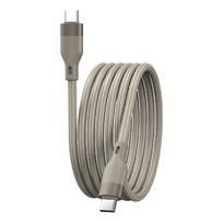 Hot Selling Nylon Braided PD 60W 240W USB-C 6A Fast Charging MFi Certified Magnetic Type-C Cable for iPhone 1M/2M Computer 1 meter gray