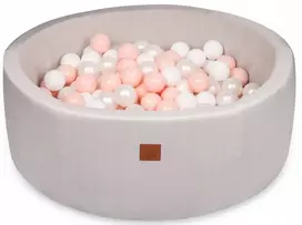 Infantilo velvetinis sausas baseinas su kamuoliukais mažyliams, 200 vnt.