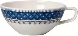 Villeroy & Boch Casale arbatos puodelis, porcelianas, mėlyna/balta, 0,24 litro