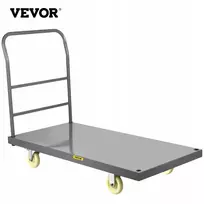 Vevor Transportavimo vežimėlis platforma, keliamoji galia 907 kg, mobili platforma ant ratų