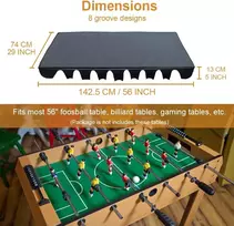Lodmod stalo uždangalas, neperšlampamas, skirtas baseino stalui, apsauga nuo futbolo, žaidimų priedai, tinka 56" futbolo stalui, 210d tvirta medžiaga (a)