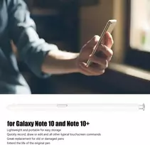 S Pen Note 10 Plus S Pen Abs Stylus lengvas nešiojamas pakaitinis rašiklis jutiklinis rašymo S Pen, skirtas Note 10 Note 10 (baltas)