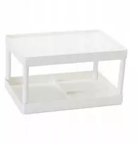 Acituna Stackable Desk Stovas raštinės reikmenims laikyti 2 pakopų knygų lentyna įvairiems daiktams