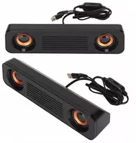 Kompiuterio kolonėlės Soundbar žaidimų kolonėlė kompiuteriui mini jack 3,5 mm usb