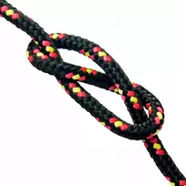 Juodas pintas polipropileno lynas 16mm, 30m
