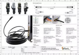 10m - raudonas - cat.7 - tinklo kabelis patchcable lancable ethernet - 10gbase-t - 10000mbps cat7 sftp dvigubai ekranuotas pimf 600mhz