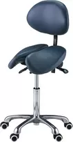 Master Massage Berkeley balno formos kėdė su atskiru sėdimu paviršiumi, pakreipimo funkcija, reguliuojamo aukščio atlošu, 40 cm x 38 cm x 79 cm - 111 cm (i x P x A)