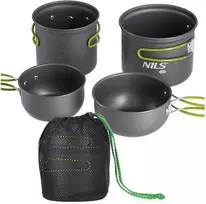 Turistiniai indai Nils Camp Nc1767: 1000 ir 800 ml