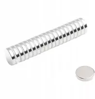 5 vnt. Neodimio magnetai Mw 15x3 N52