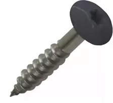 Fasadiniai varžtai kompozicinei lentai, nerūdijantys, plokščia galvutė 4,8x38 Ral 7016