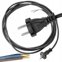 Fonex Elektros laidas Ow Jonex 2x1.0 mm, 3m, guminė izoliacija