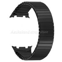 Metal Expansion for Samsung Galaxy Watch 8 40mm 44mm Watchstrap Elastic Stretch Bands for Galaxy Watch 8 Classic 46mm Watchband 3 L lenght about 153mm black