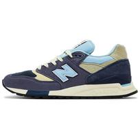 Teddy Santis x New Balance 998 Pagaminti JAV Tamsiai mėlyni Chromo mėlyni Unisex sportbačiai U998CB 37 beige