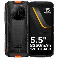 DOOGEE Fire 3 Atsparus telefonas 5,5  HD+ ekranas 12GB+64GB 8350mAh baterija 13MP kamera Widevine L1 NFC IP68 Android 15 Mobilusis telefonas