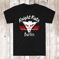 Knight Kats Berlin Motor 9 Lives Men's Black Size S-5XL S white