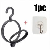 Hanging Wig Stand Multi Purpose Wig Holder Organizer Hook for Multiple Wigs Hats Scarves Salon Display Wall Wig Stand Holder white
