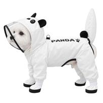 Atsparus vandeniui Keturkojis Lietpaltis Pilnas dengimas Katės Lietaus nepraleidžiantys Gyvūno Drabužiai Gyvūno Lietaus Striukė Gyvūno Katė XS-Panda