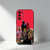 K-Kanye W-West Phone Case For Samsung S25,S24,S21,S22,S23,S30,Ultra,S20,Plus,Fe,Note,5G Black Cover Samsung S23ULTRA5G red