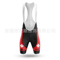 Canada Mens Cycling Jersey Set Short Sleeve Shirt Shorts Mountain Bike Riding Outfit XXXL white