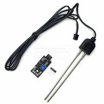 Soil Moisture Sensor Hygrometer Detection Humidity Sensor Module for Arduino with Corrosion Resistant Probe Long Cable 1.3M
