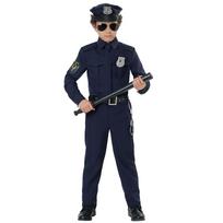 Cosplay hot-selling, children's police officer clothing boys black cat sheriff kindergarten military uniform SWAT little girl police COS L black