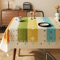 Dopamino staltiesė Vandeniui atspari Atspari Skalbti nereikia Šilumą izoliuojanti Pietų stalo kilimėlis Lengvojo prabangos Ins stiliaus Arbatos stalo uždangalas 80x120cm 1pcs white