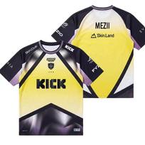 2026 Team Vitality Marškinėliai Vasariniai Valorant CS Žaidimų Spaudiniai Džersis Vyriški Esporto Klubas Treniruočių Uniforma Marškinėliai Vaikams 5XL yellow