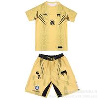 Men Women Kids Compression Fightwear Set Spandex MMA Boxing Muay Thai Shorts Sleeveless Top L Recommended Height 165cm