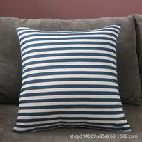 Šiaurietiško stiliaus lininė pagalvės užvalkalas su logotipu namams ir sofai 40x40 cm Pillowcase