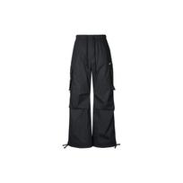 Nike Sportswear Logo Multi Pocket Drawstring Patogios universalios laisvalaikio kelnės moterims juodos IF0392010 XL black