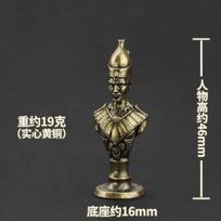 Solidus žalvarinis metalinis prabangus šachmatų figūrėlių rinkinys Senovės Egipto faraono tema Vintažinis stalo dekoras vyrams Dovanų kolekcija gray