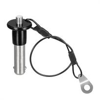 Multi Size Push-Button Locking Stainless Steel with 25cm Wire Durable Quick Release Pin 10x20mm