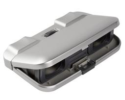 Kenko Pliant Opera Glasses 3x25 Slim Foldable Silver 417492