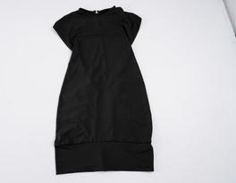 European and American comfortable casual style slim sexy dress new basic versatile waist solid color short skirt women L