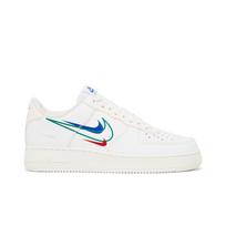 Nike Air Force 1 Low 'Multi-Swoosh' (Unisex) White / Game Royal / University Red / Green Noise Skateboard Shoes DM9096 101 42.0