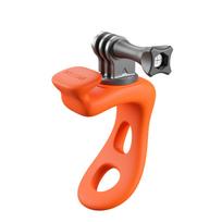 TELESIN Action Camera Mount Silicone Adjustable Mini Flexible Bracket For Gopro Insta360 DJI Action Camera Accessories oranžinė
