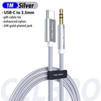 Usb Type C To 3.5mm Aux Audio Cable Headset Speaker Headphone Jack Adapter Car Aux for Samsung S20 Plus Note 20 S21 Ultra iphone 3