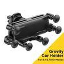 Car Essager Points Gravity Six Phone Holder Air Vent Clip Gps Mount Stand For Iphone 14 Samsung Xiaomi Smartph… More Matches the image,type 2 black