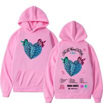 Omar Courtz Por Si Manana No Estoy Tour  Merch Hoodies Men Women Fashion Hip Hop Harajuku Sweatshirt Casual Fleece Pullovers M rožinė