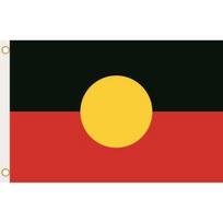 1pc Multi-Size Optional Aboriginal Flag Bunting for Display - Ideal for Indoor And Outdoor Use 60x90cm yellow
