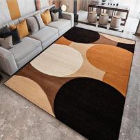 Šiuolaikiniai geometriniai didelio ploto kilimai 200x300 Minkštas neslystantis kilimas svetainei, miegamajam, namų dekoravimui, grindų kilimėlis 80*120cm brown