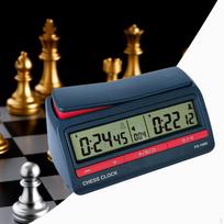Portable Chess Clock Digital Board Game Professional gray