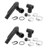 Hot Selling-2X 058103213 06A103247 PCV Crankcase Breather Hose Valve Vent Pipe Kit For A4 B5 8D PASSAT 1.8 058 103 213,2X 0 black