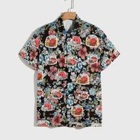 New Cartoon Meme Crayfish AI Lobster Hawaiian Shirt For Unisex Clothing Seafood Tropical Palm Tree Graphic Shirts OpenClaw Tops 3XL black