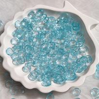 Beads Squeeze Toy Granules Beads Filler Slime Fillers Stuffing Building Blocks  Kids Adult clear light blue