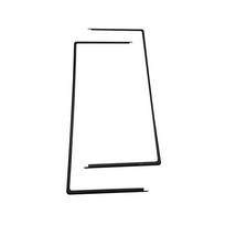 Edge Strips For Xiaomi Mix Flip 2 3 Flip2 Fold 2 3 4 Fold2 Fold3 Middle Frame Stand Housing Bezel Repair Part + Buckle Connect Fold 3 Frame