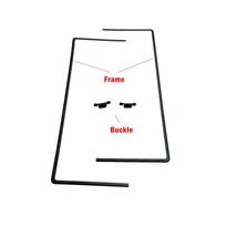 Edge Strips For Xiaomi Mix Flip 2 3 Flip2 Fold 2 3 4 Fold2 Fold3 Middle Frame Stand Housing Bezel Repair Part + Buckle Connect Fold 2 Full set