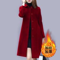 Women S Mid Length Slim Fit British Style Long Sleeve Coat S